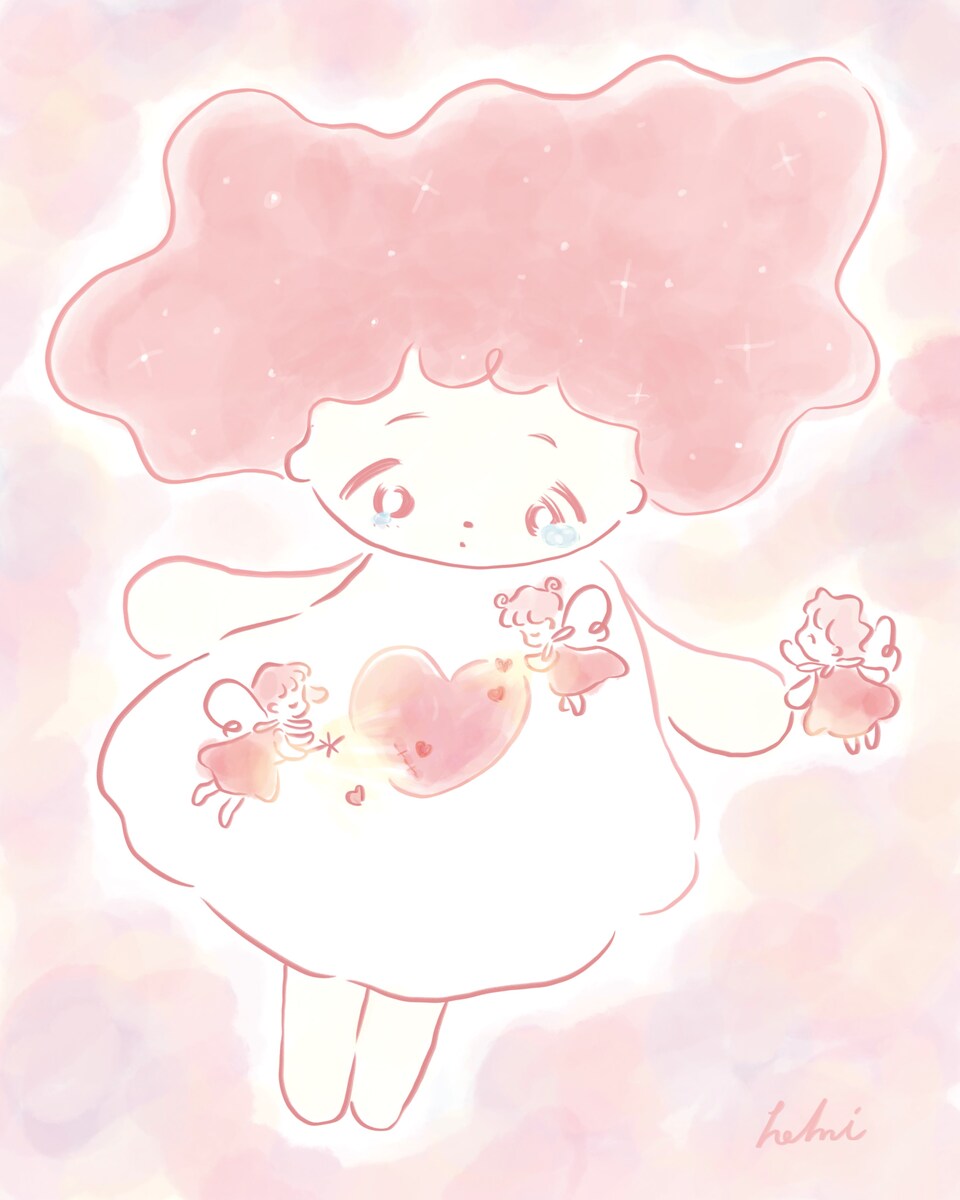 ヒーリング挿絵イラスト