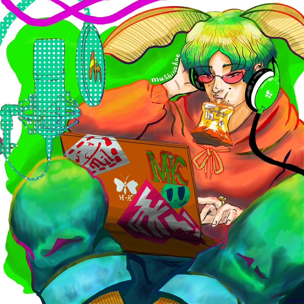 イラスト（ビビット）