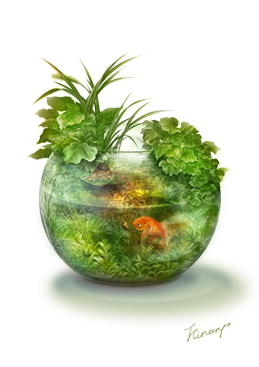 金魚鉢