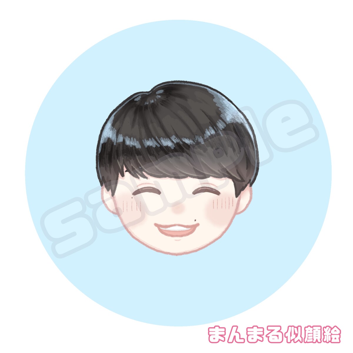 まんまる似顔絵　ご依頼イラスト