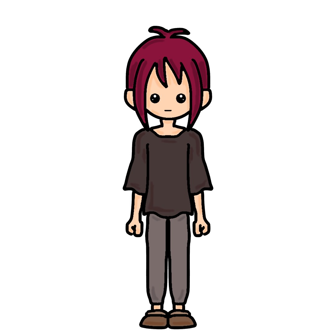 ゆるめの人型キャラクター