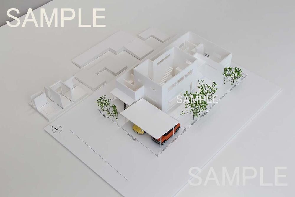建築模型(白模型)
