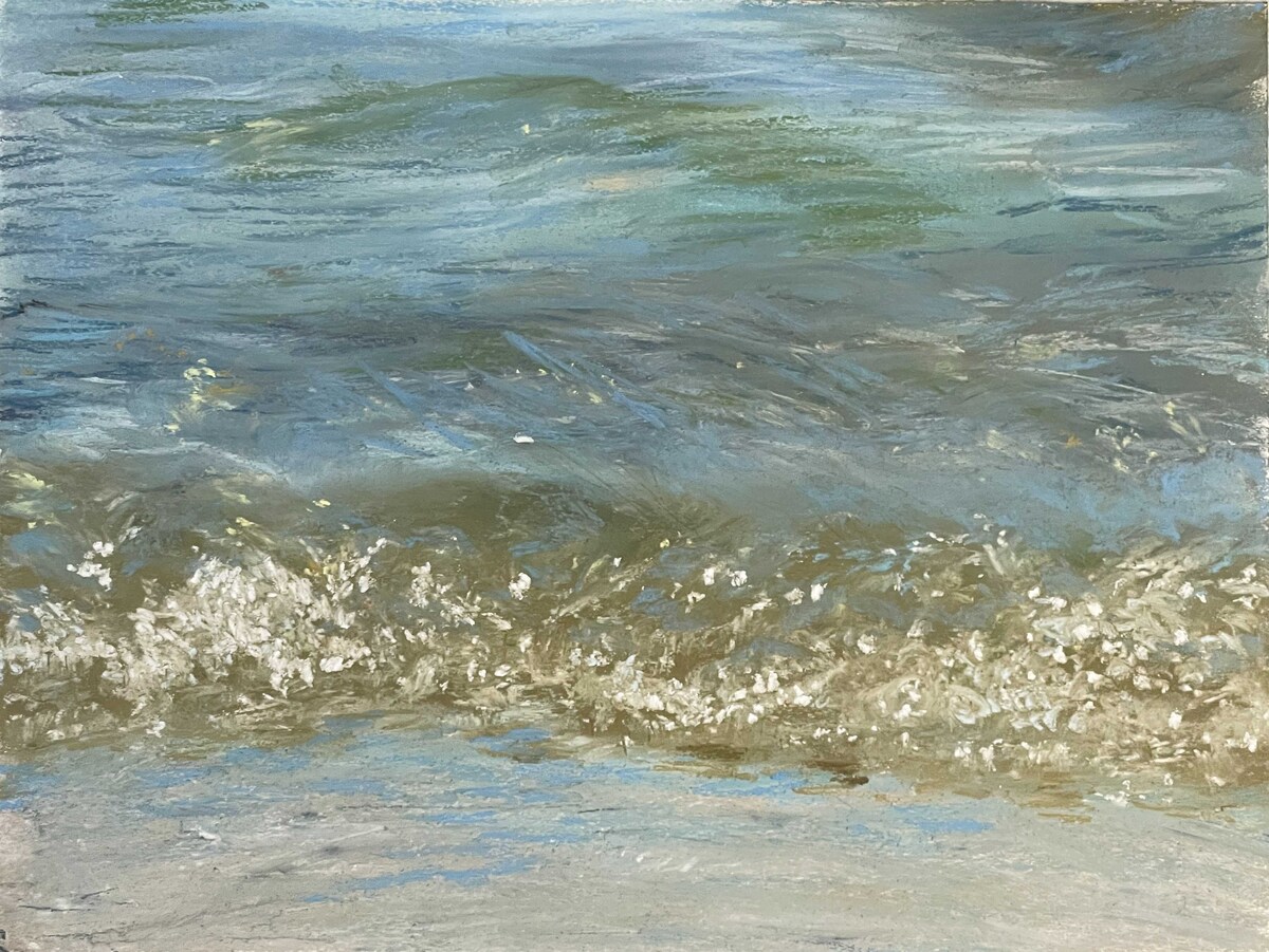 絵画「水の動き」