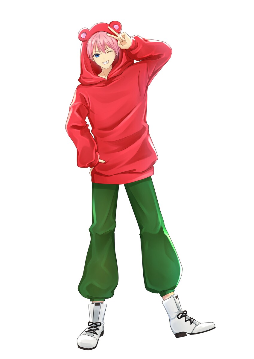 ご依頼いただいた全身ポーズイラスト