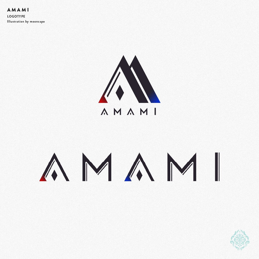 あまみ/AMAMI　ロゴデザイン