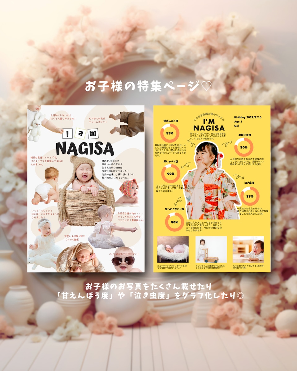 お子様のご紹介ページ