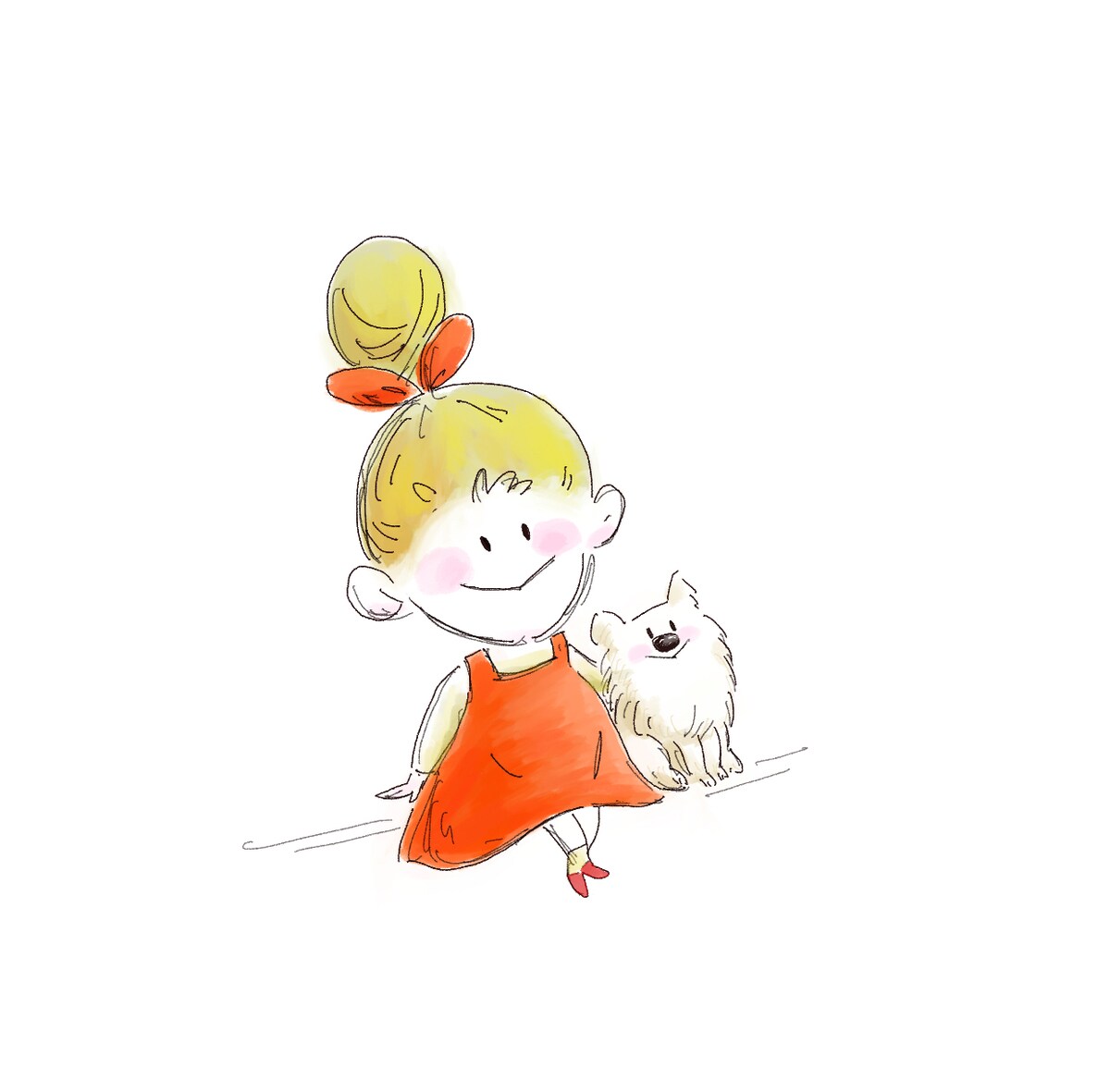 犬と少女