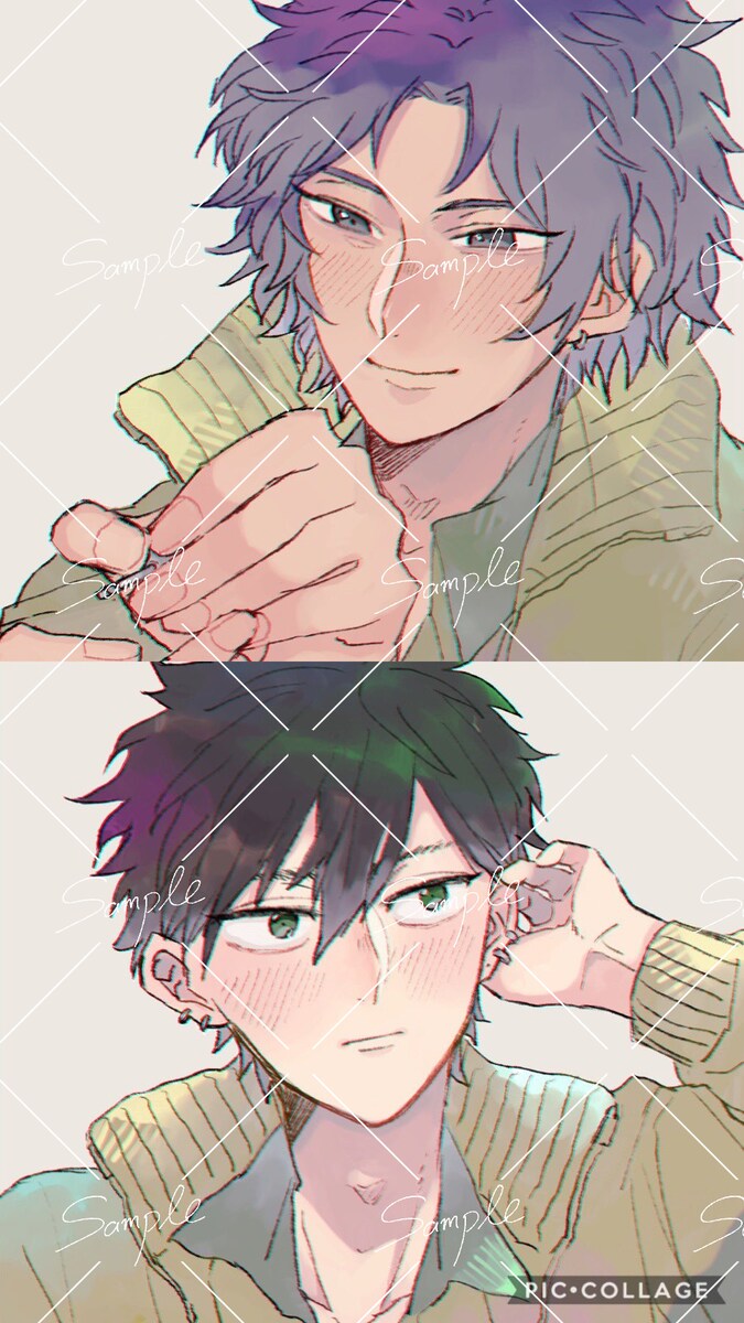カラーイラストサンプル