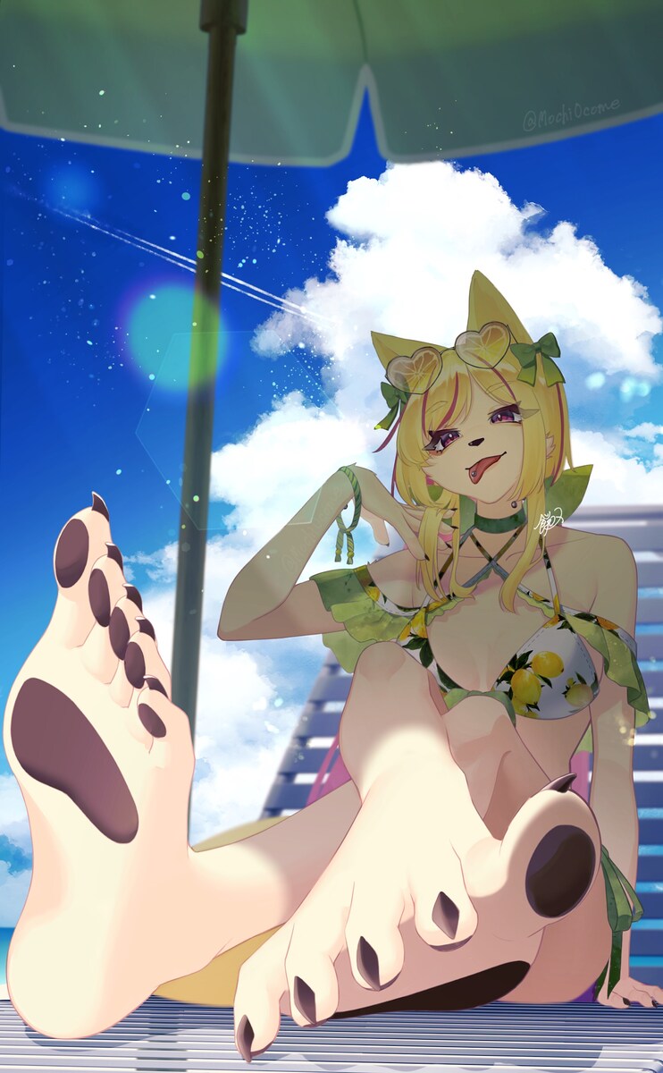 夏のケモノちゃん