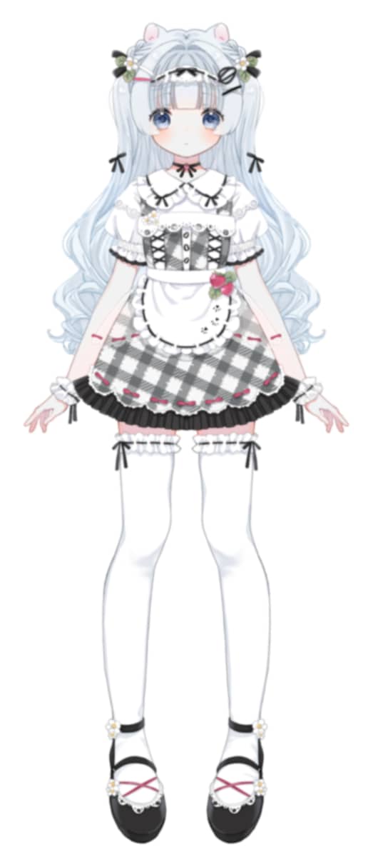 IRIAM用立ち絵キャラクターデザイン