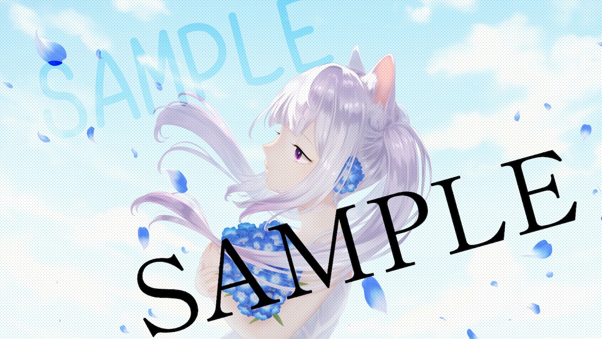 猫〆しあ様歌ってみた用イラスト作成
