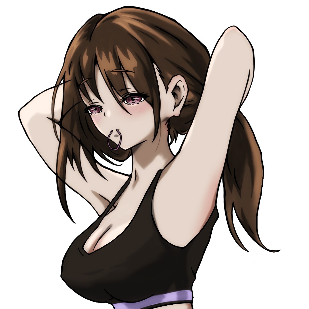 ＳＮＳ用女の子イラストアイコン