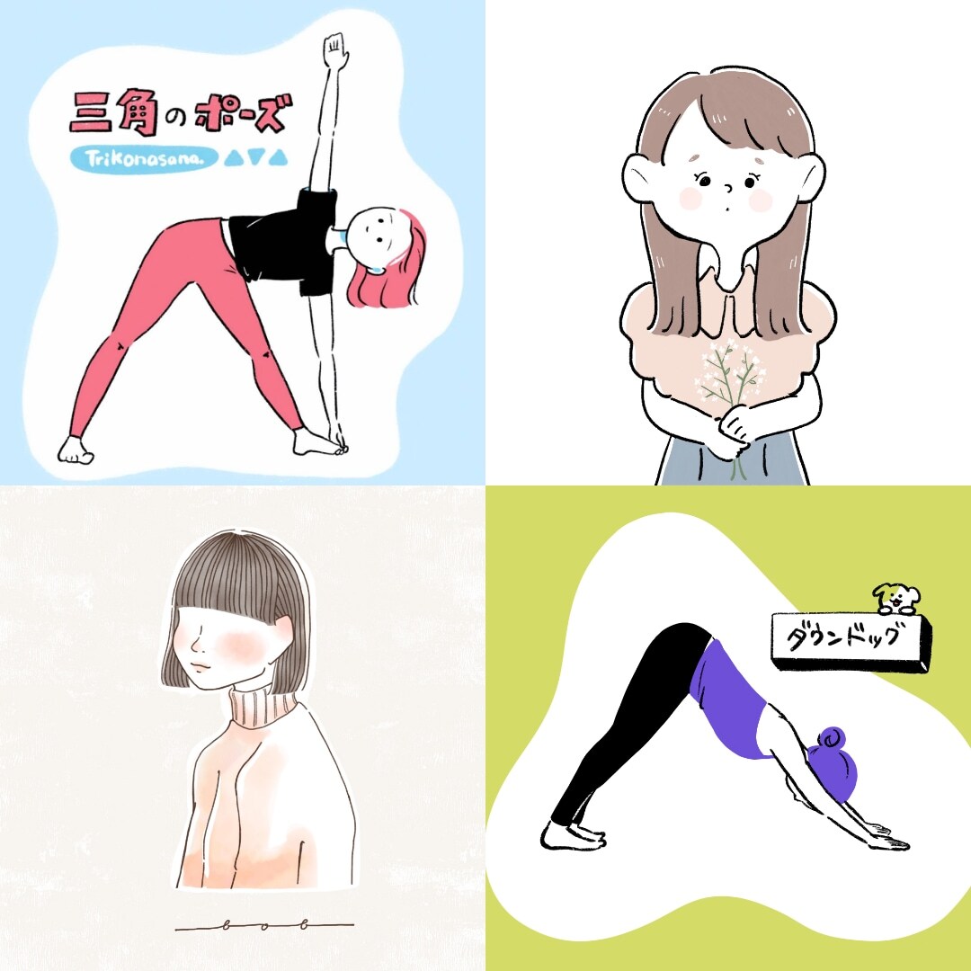 お好みのタッチでイラストを作成いたします！