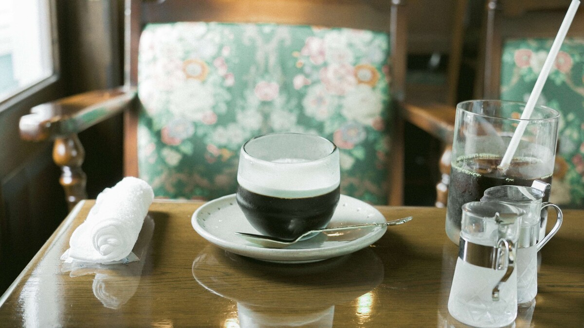 カフェ撮影