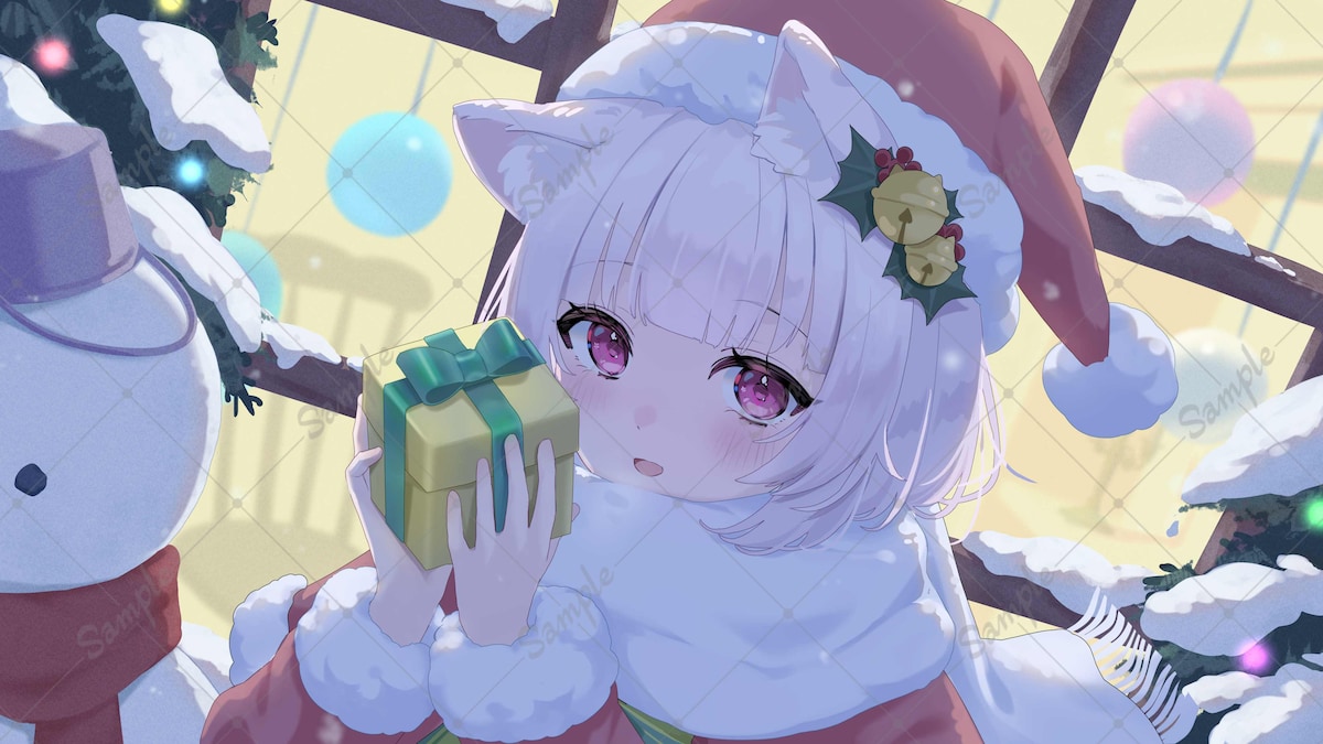 Vtuber様の配布用デスクトップ背景