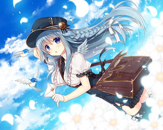 背景有りイラスト