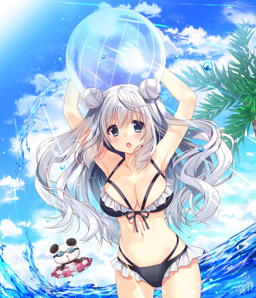 背景有りイラスト