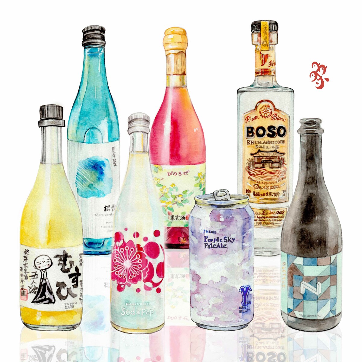 Discover Japan 2024年6月号カットイラスト