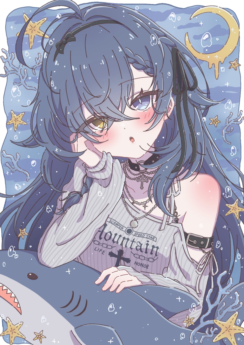 1枚絵  腰まで＋おまかせ背景