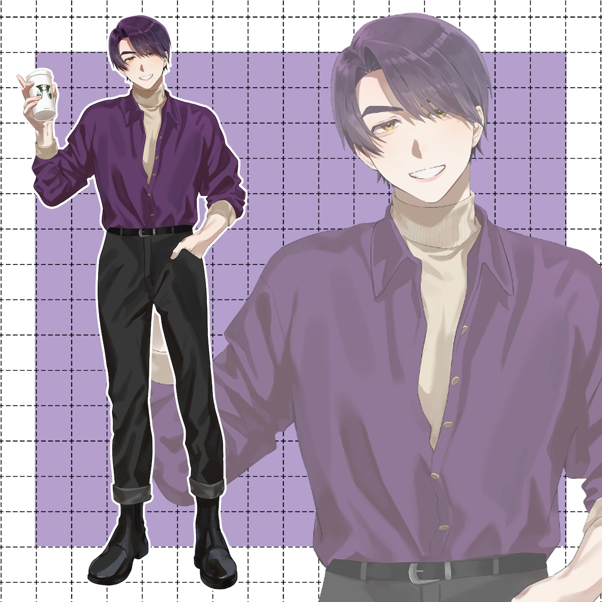 一次創作キャラクター立ち絵