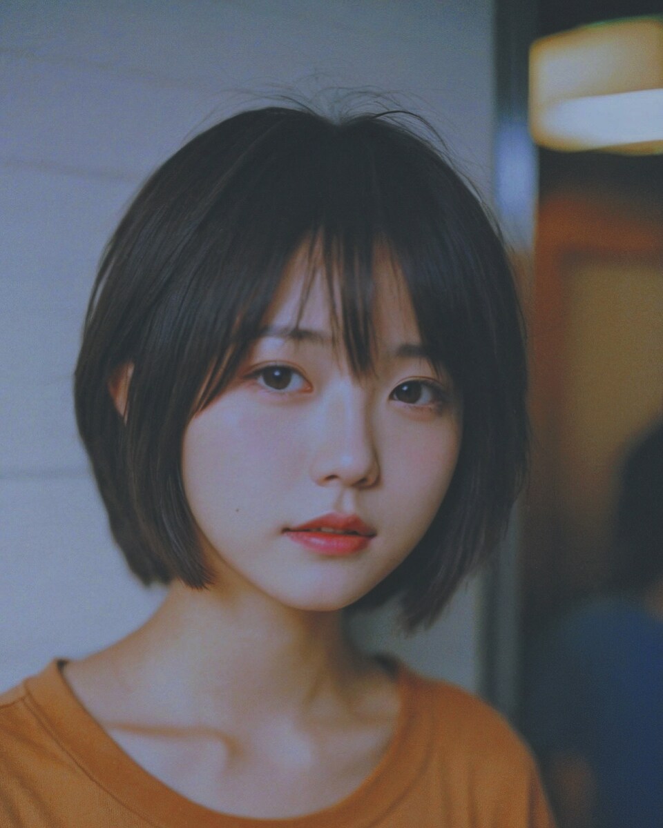 ショートカットの女性