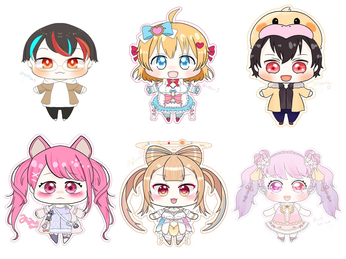 ミニキャライラスト
