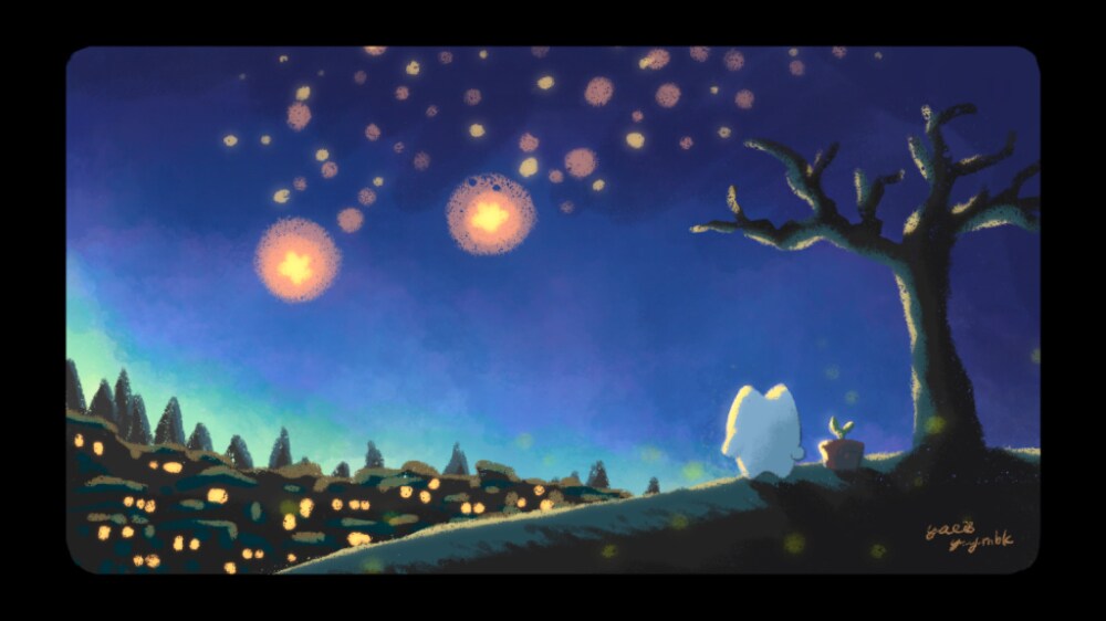 星降る夜