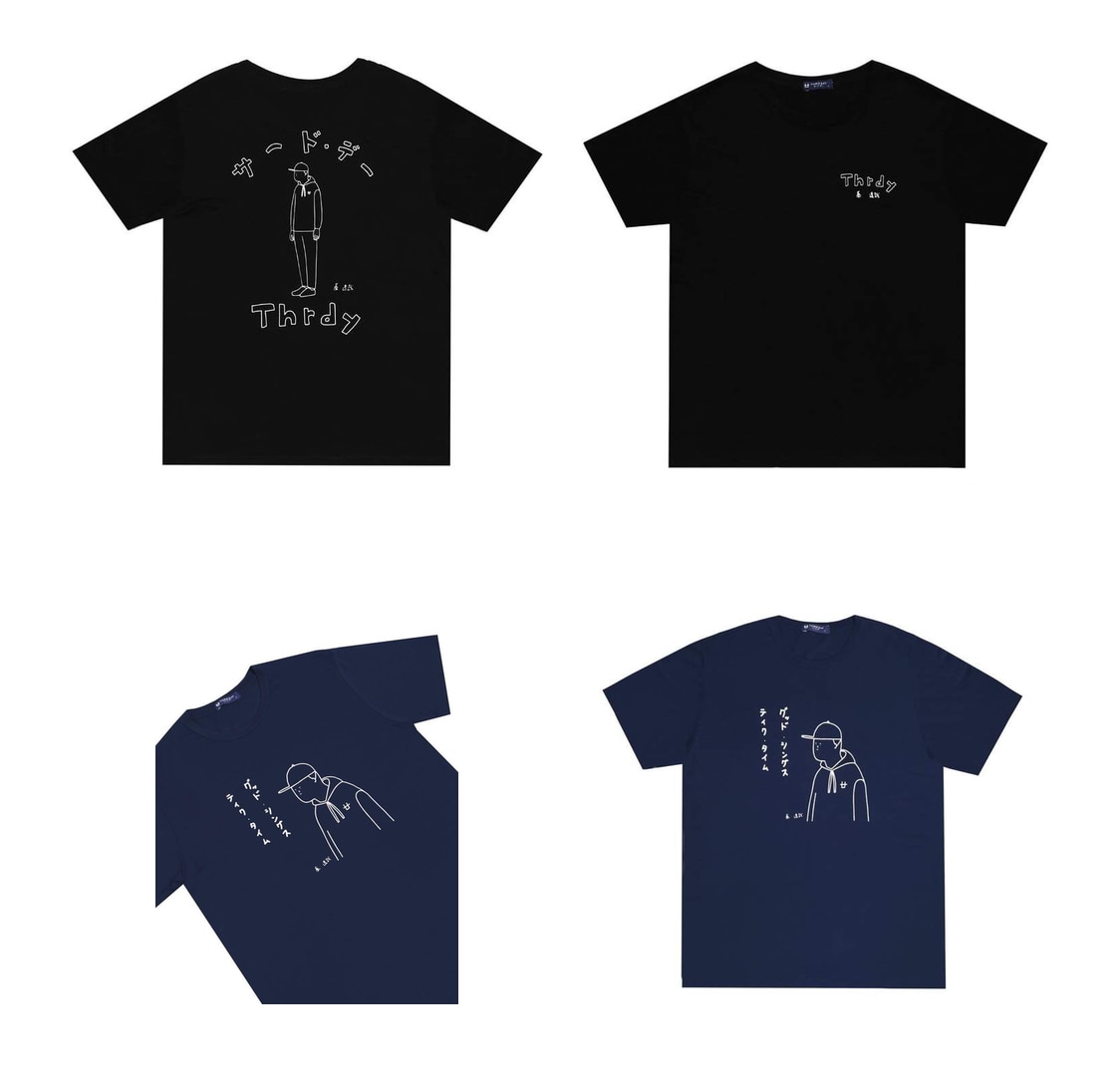 サードデー　2021SS Tシャツデザイン