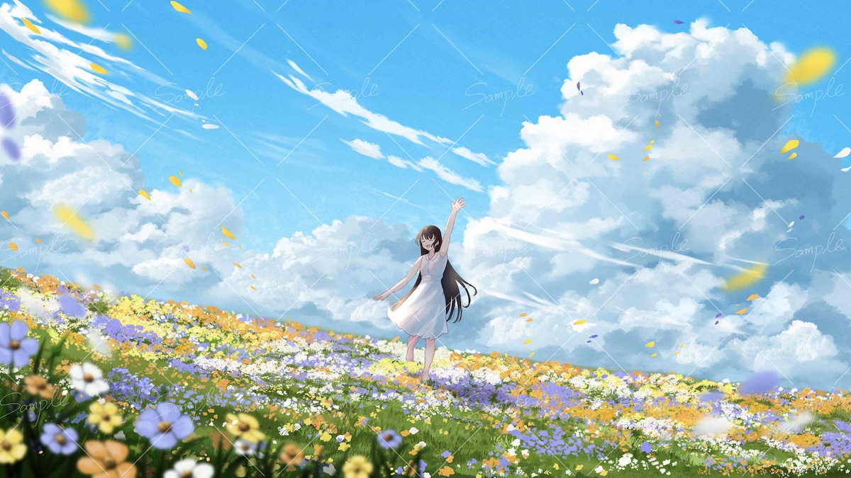 ナツオト様「旅語り」MVイラスト