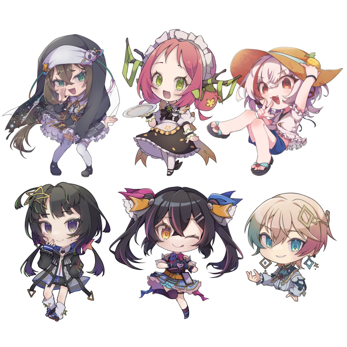 デフォルメキャラクター①