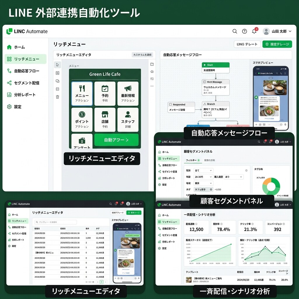 公式LINEツール（LINE自動化）