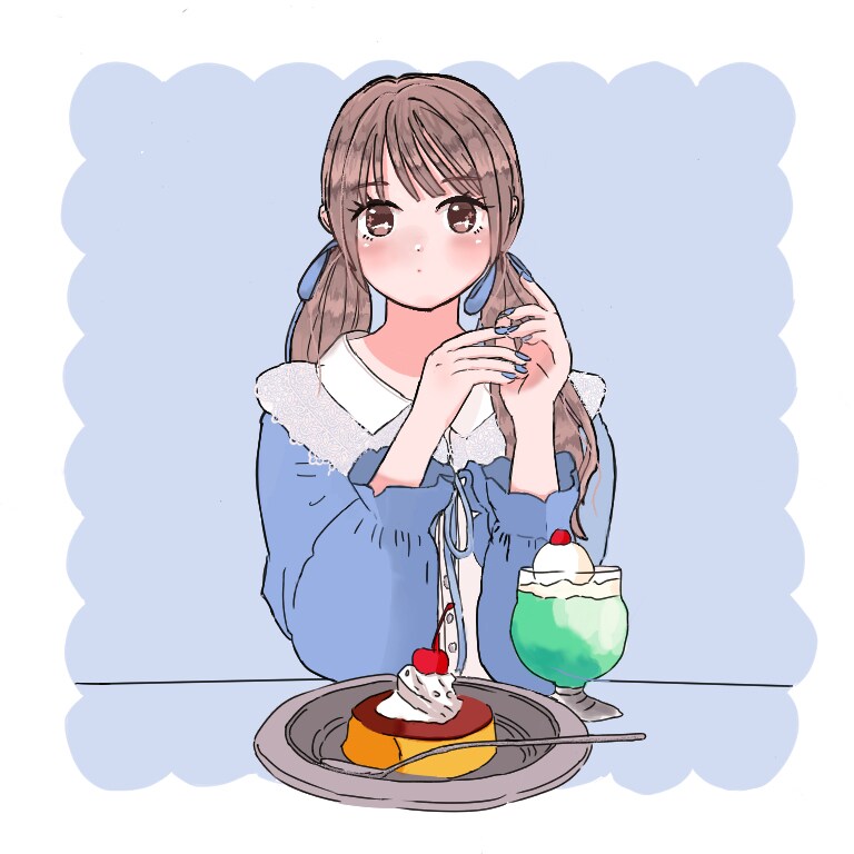 SNS運用のためのオリジナルキャラクターイラスト