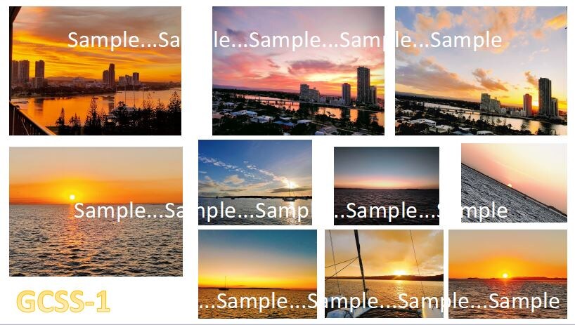 サンセット（夕陽）の写真１０枚セット