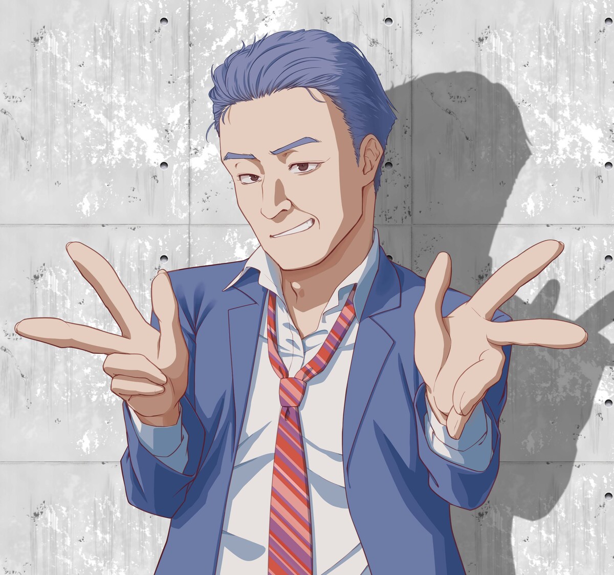 男性キャラクターのサンプル