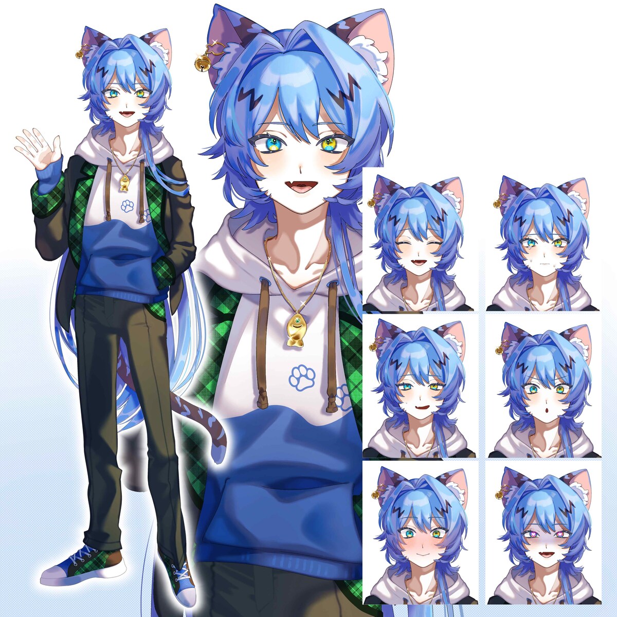 Vライバー ゼアロットさん IRIAM立ち絵