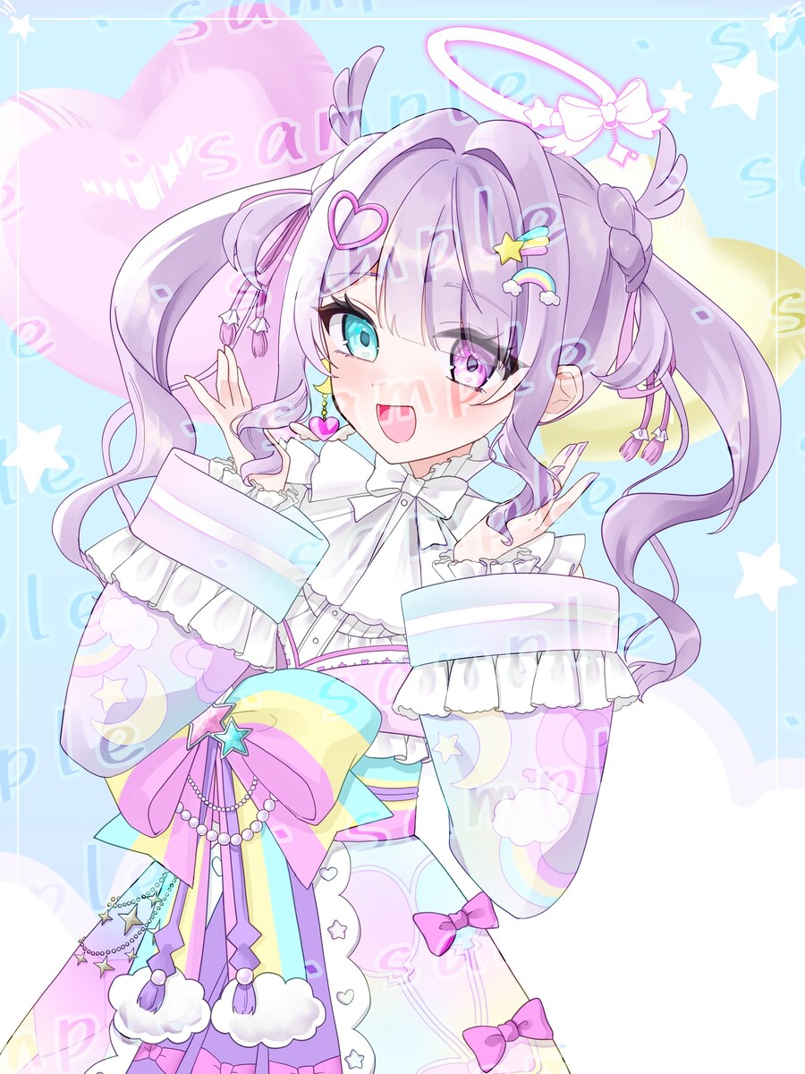 Vtuber様活動用イラスト