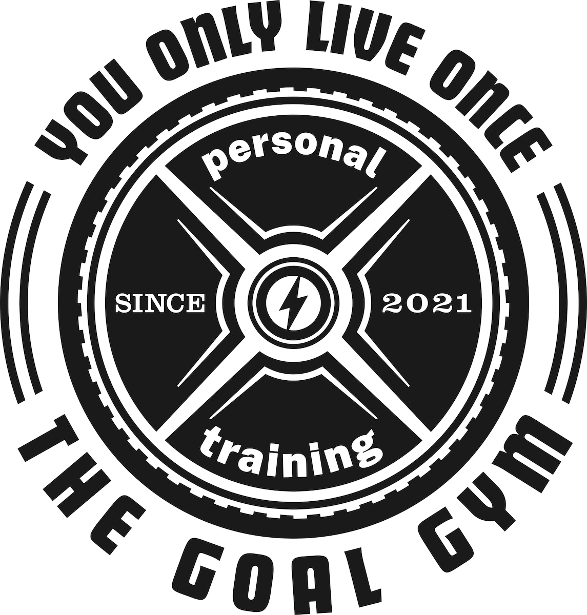 The Goal gym　アパレル用ロゴ