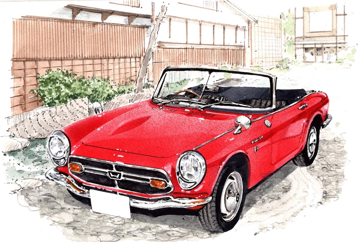 車のイラスト