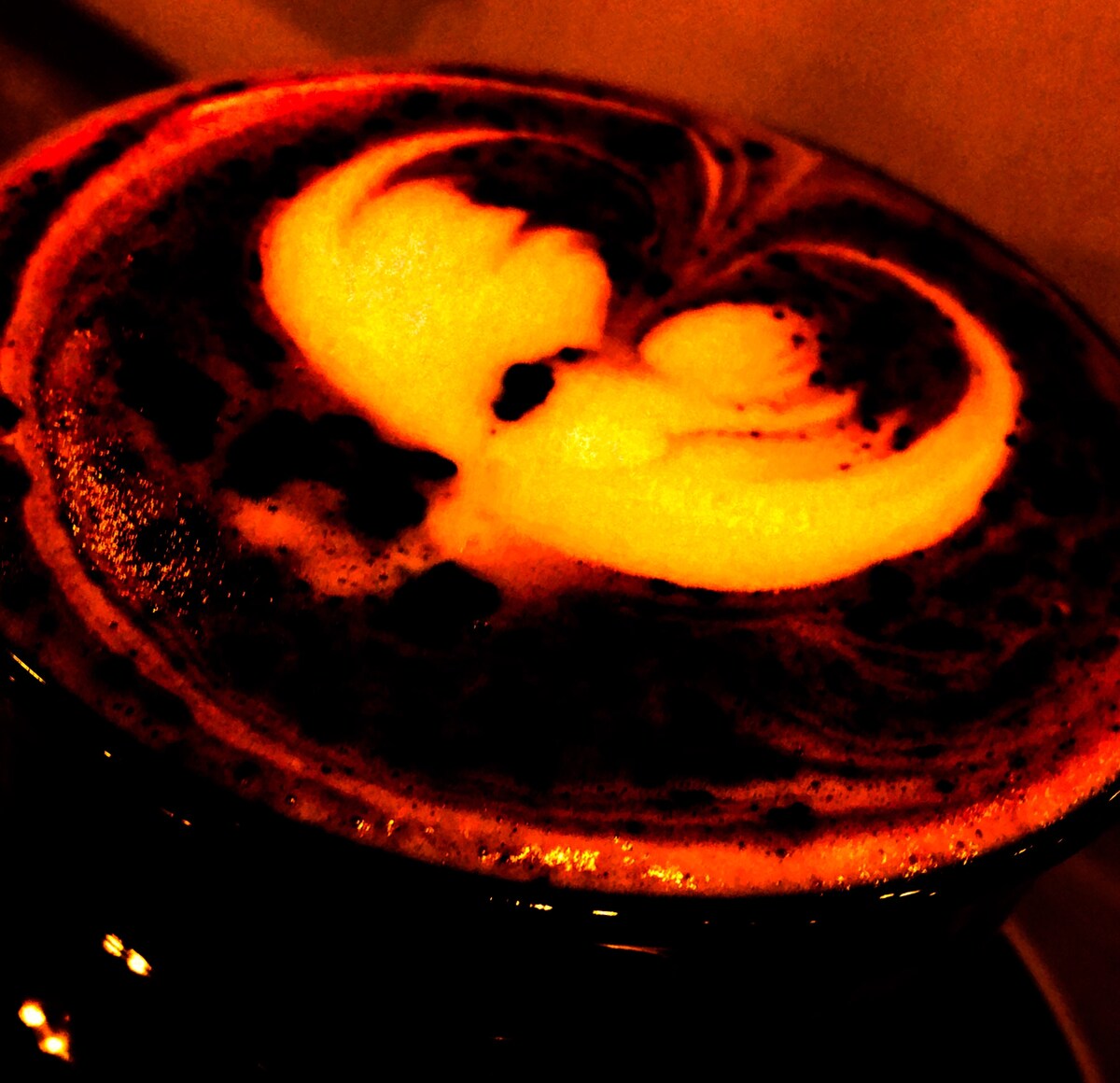chocolate latte