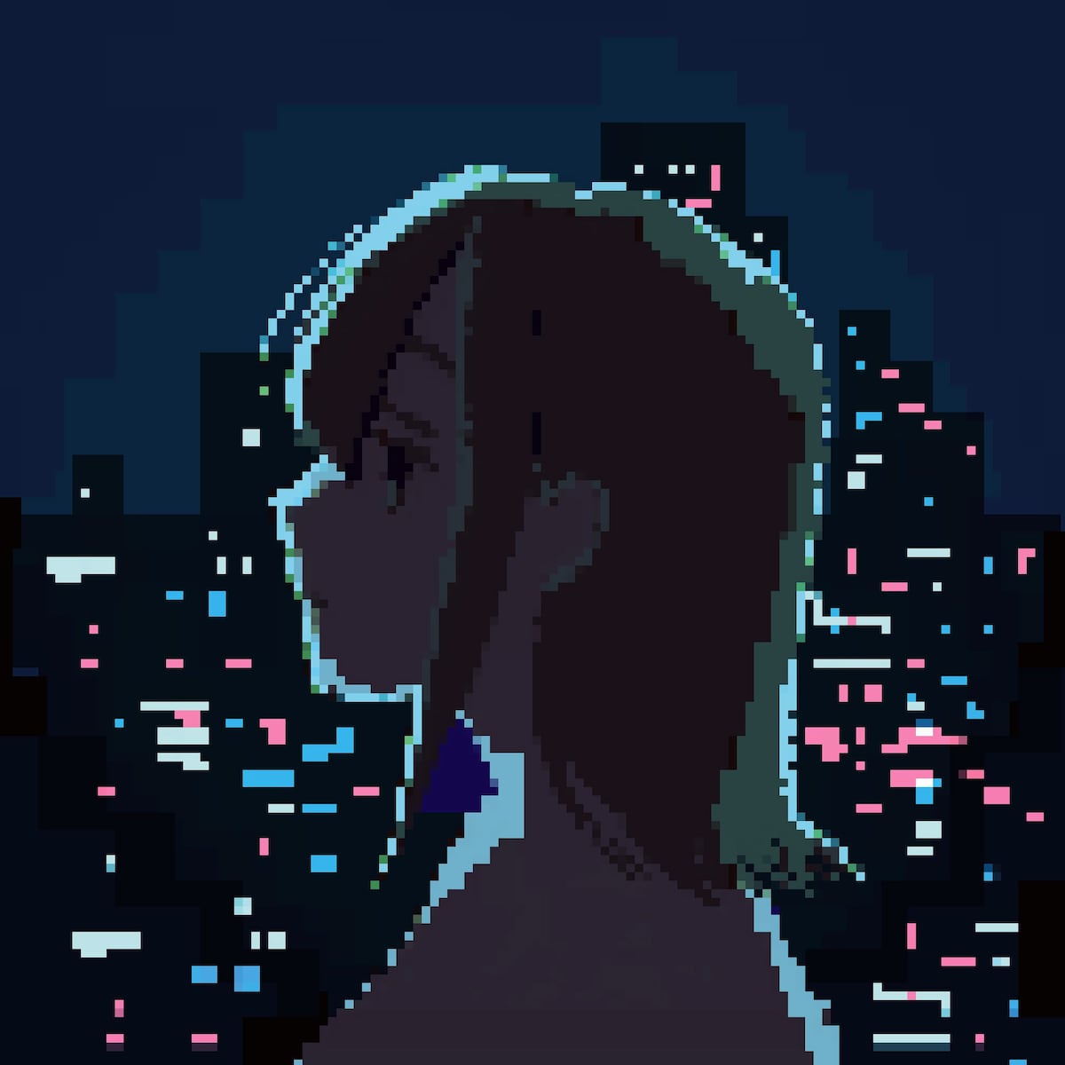 ドット絵風　イラスト