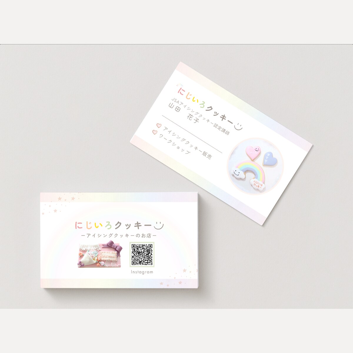 ショップカード（アイシングクッキー作家）