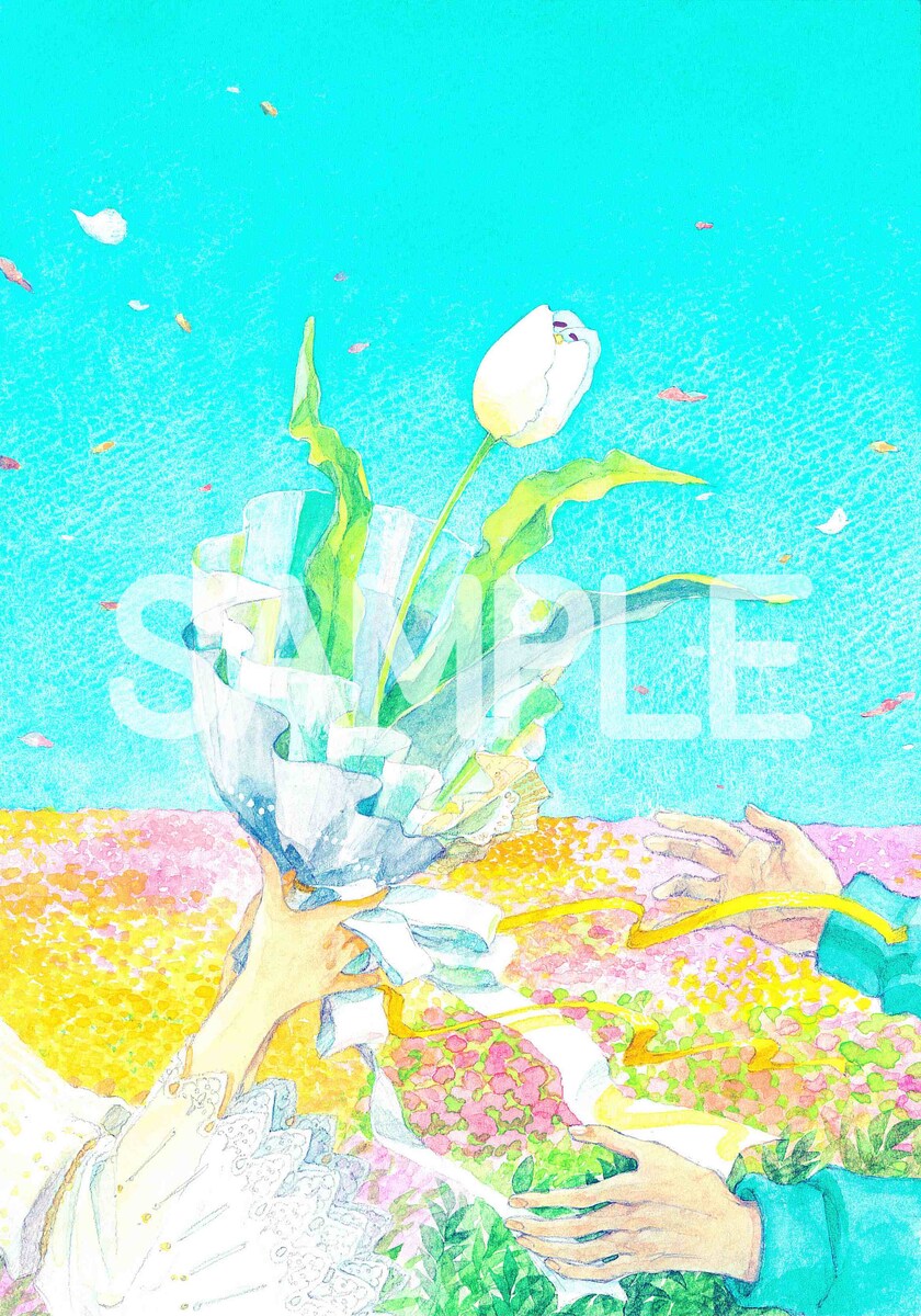 【実績③】文庫本表紙イラスト作成