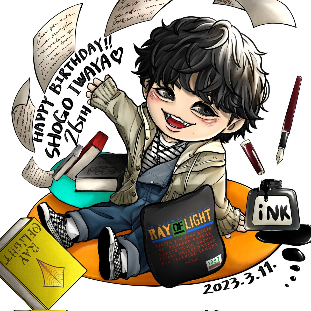 誕生日ファンアート③