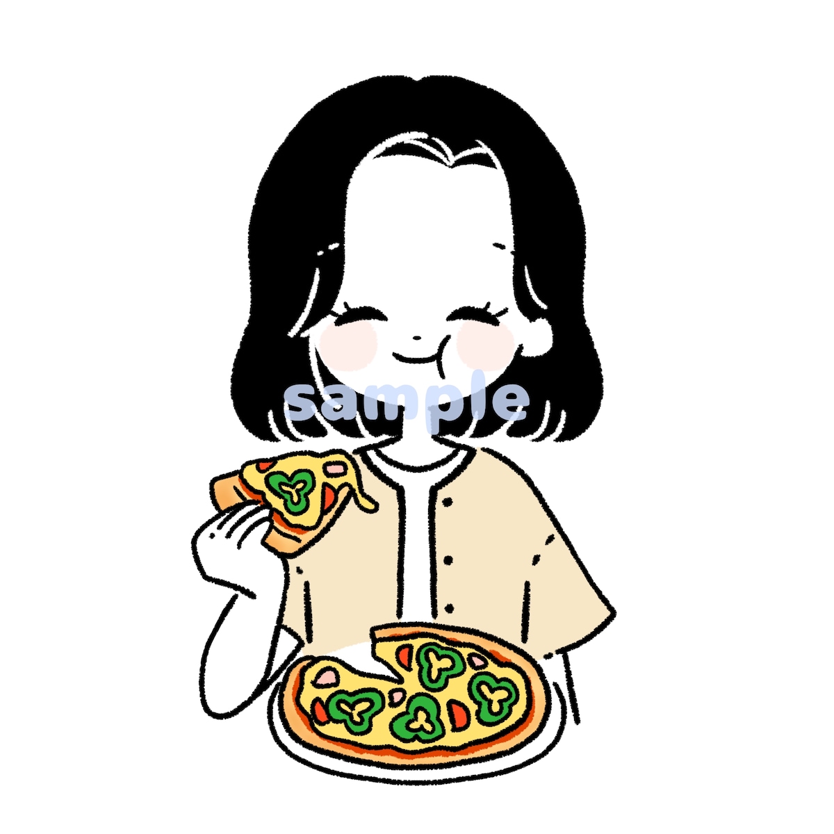 ご依頼イラスト(ご本人様以外のご使用はご遠慮ください)