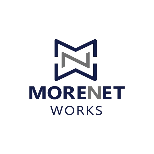 MORE NET WORKS ロゴデザイン