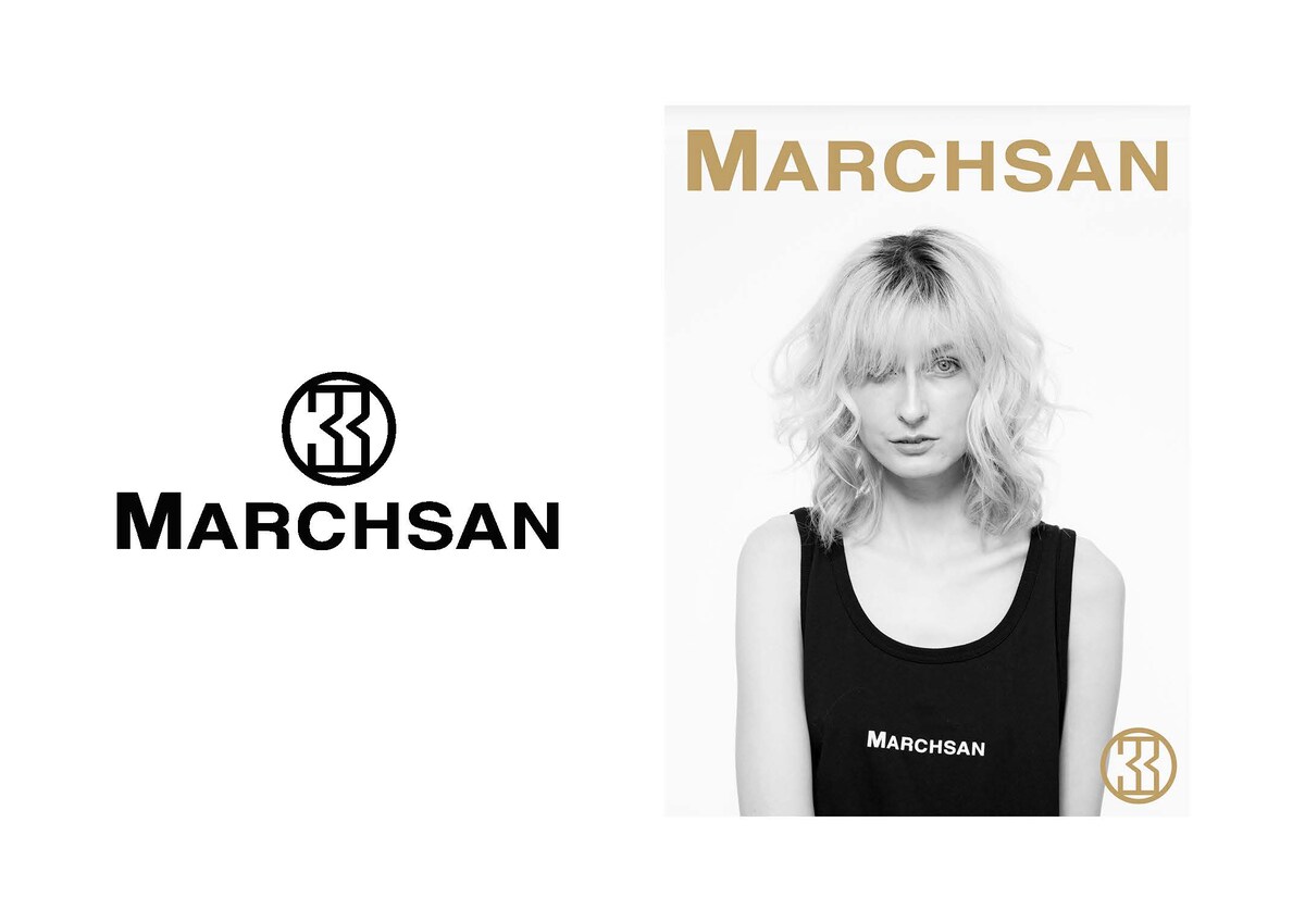 アパレルブランドMARCHSANロゴデザイン