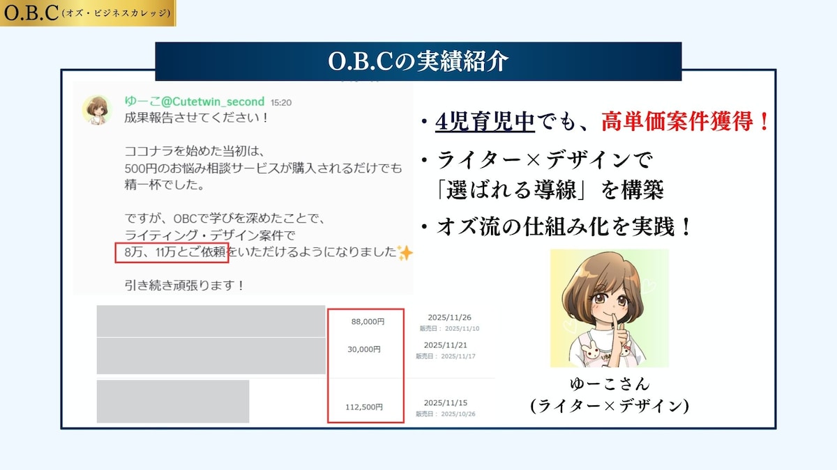 ライティング実績