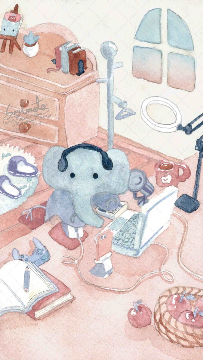 spoon配信用イラスト　ぽてさらシーラン様