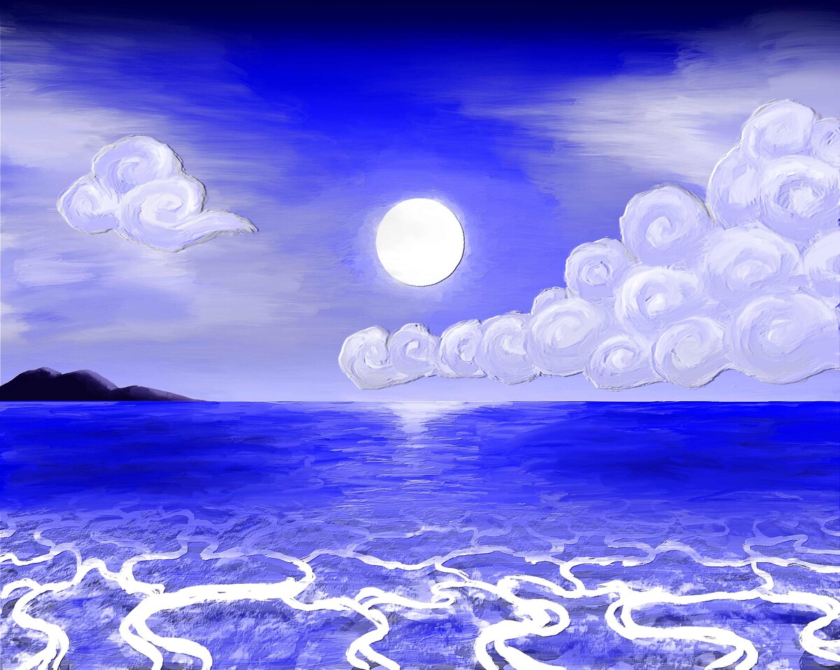 BLUE Sunrise Sea