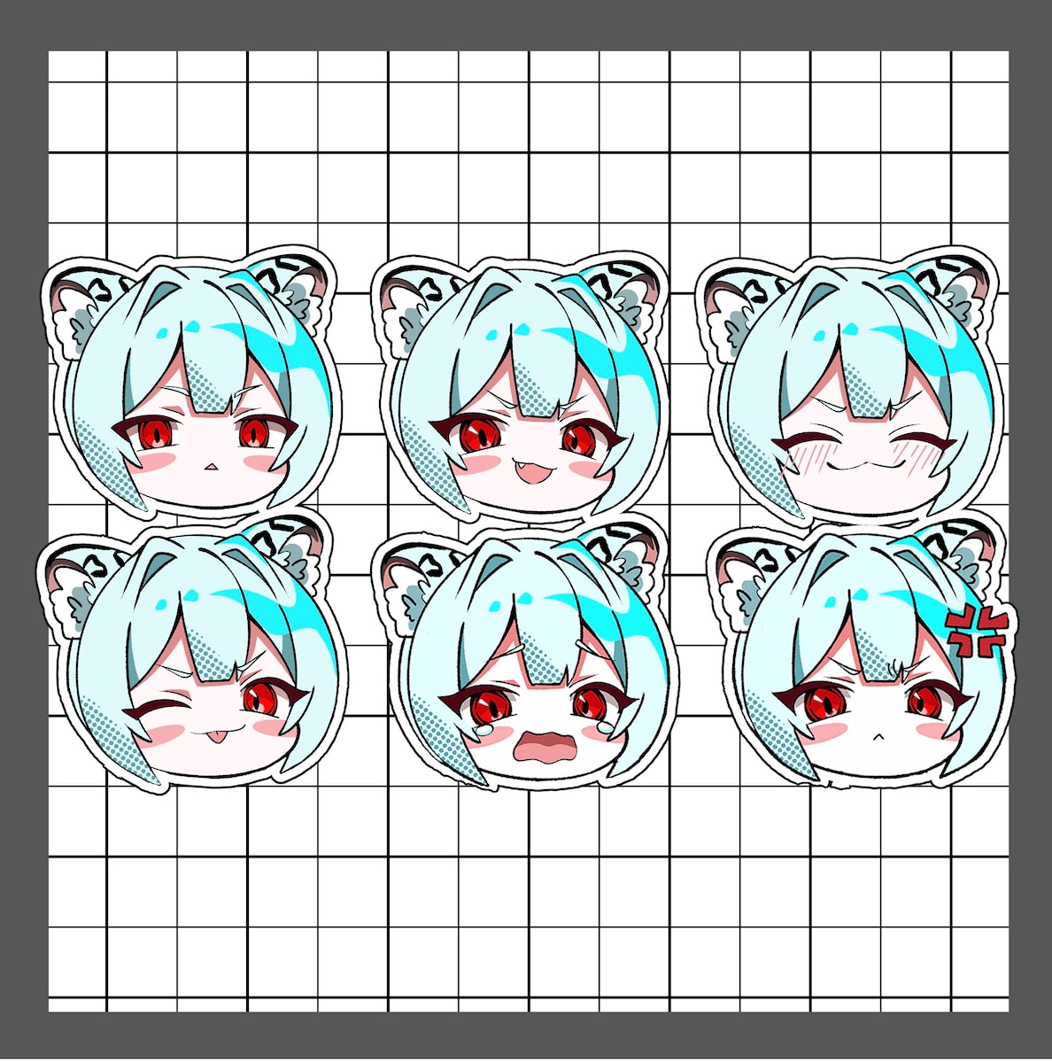ミニキャラサンプル
